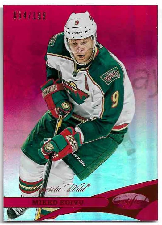 Mirror Red MIKKO KOIVU 12-13 Panini Certified Hockey /199