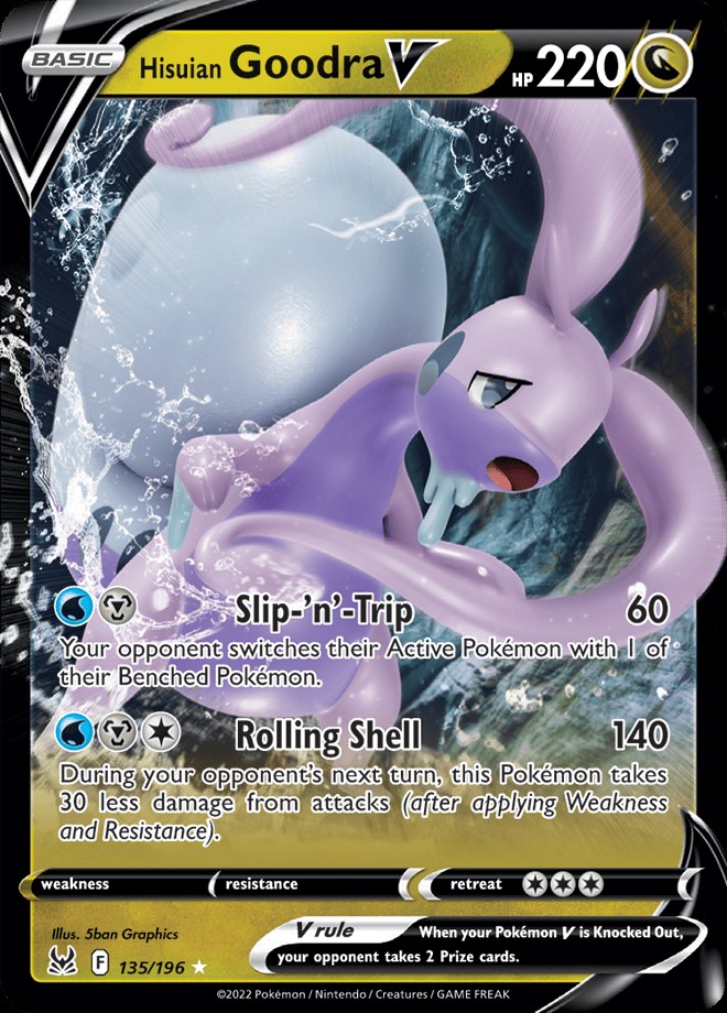 Ultra Rare - Hisuian GOODRA V