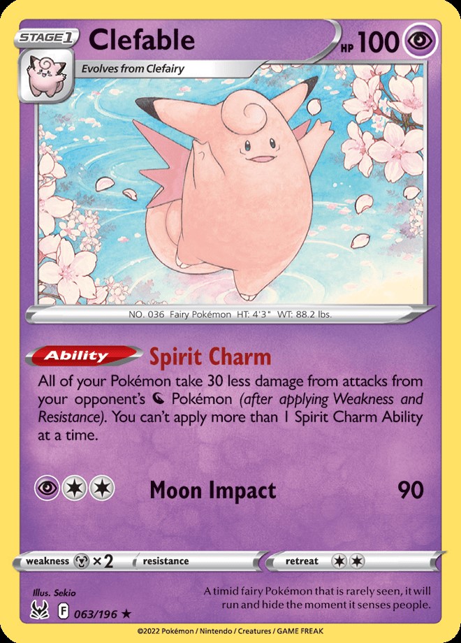 Reverse Holo - CLEFABLE