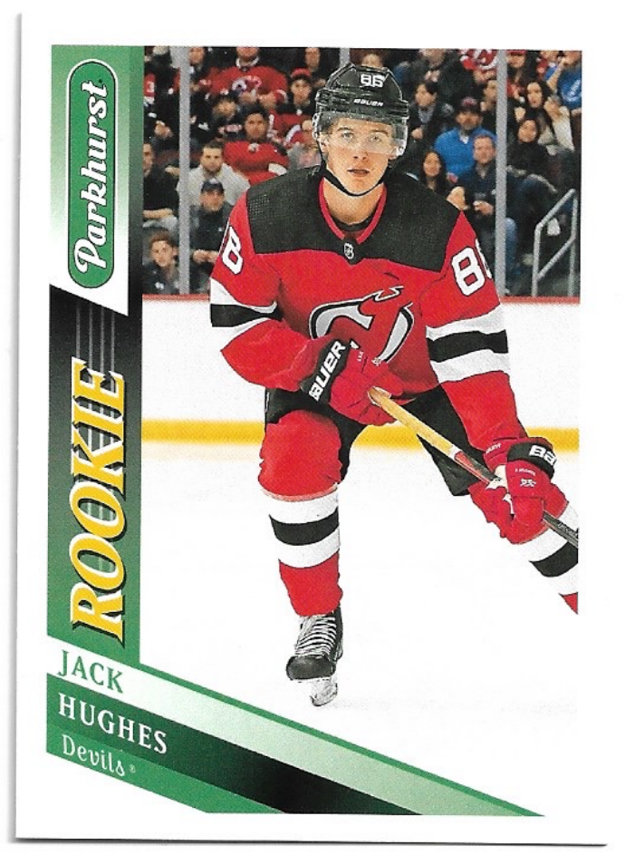 Rookie JACK HUGHES 19-20 UD Parkhurst