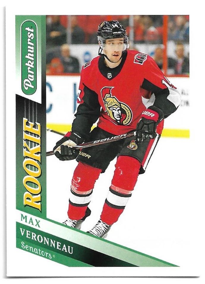 Rookie MAX VERONNEAU 19-20 UD Parkhurst