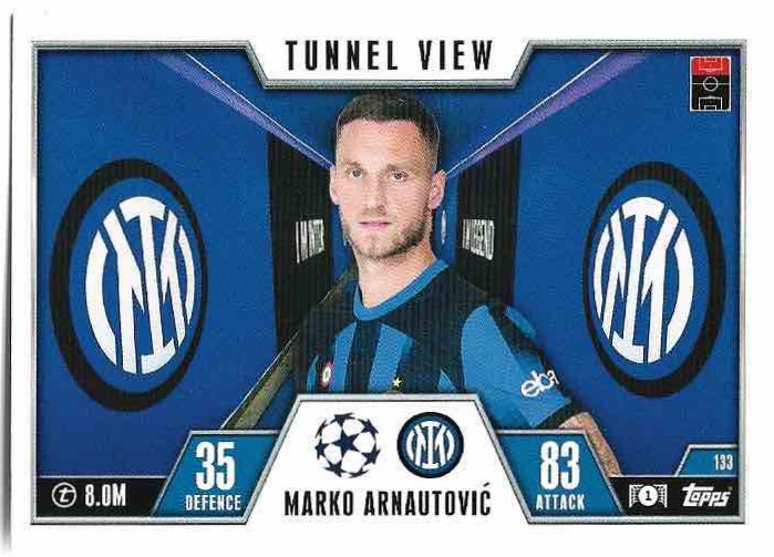 Tunnel View MARKO ARNAUTOVIC 23-24 Match Attax Extra UCL