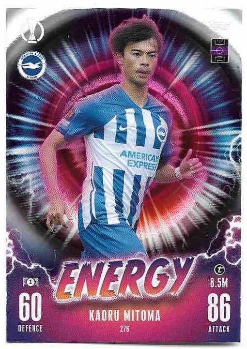 Energy KAORU MITOMA 23-24 Match Attax Extra UCL