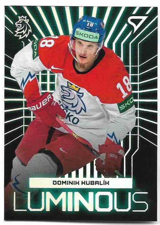 Luminous DOMINIK KUBALÍK 2024 SportZoo Hokejové Česko