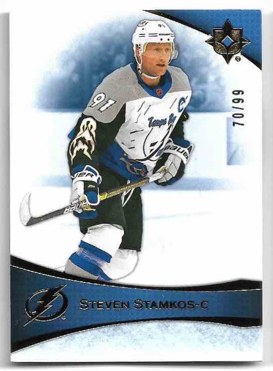 Blue STEVEN STAMKOS 22-23 UD Ultimate Collection /99