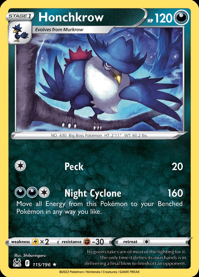 Reverse Holo - HONCHKROW