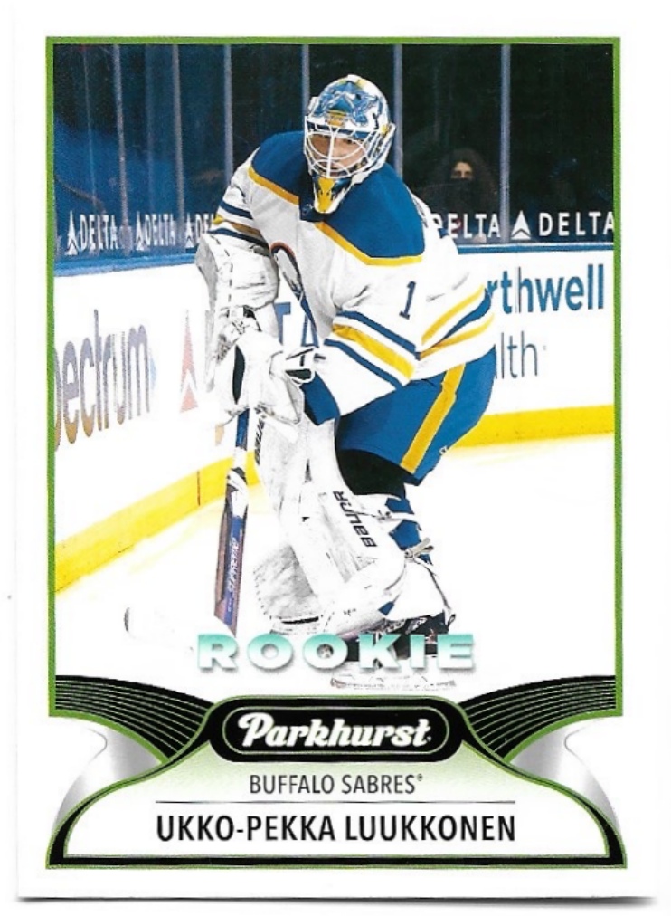 Rookie UKKO-PEKKA LUUKKONEN 21-22 UD Parkhurst