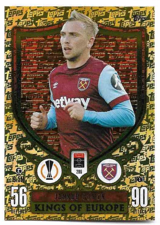 Kings of Europe JARROD BOWEN 23-24 Match Attax Extra UCL