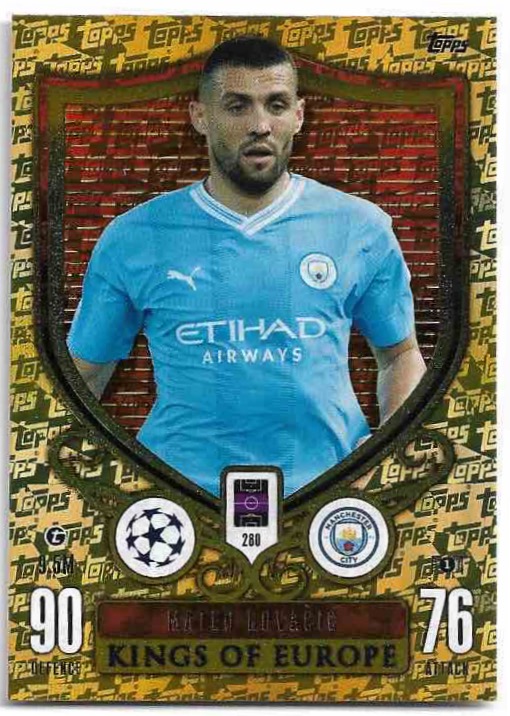 Kings of Europe MATEO KOVACIC 23-24 Match Attax Extra UCL