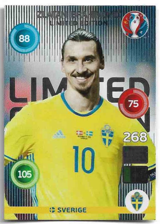 Limited Edition ZLATAN IBRAHIMOVIC 2016 UEFA Euro France