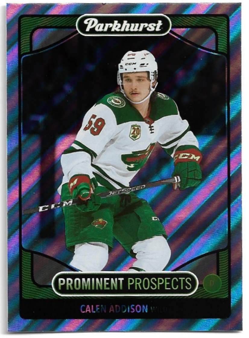 Rookie Prominent Prospects CALEN ADDISON 21-22 UD Parkhurst