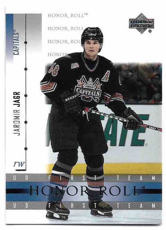 JAROMÍR JÁGR 01-02 UD Honor Roll
