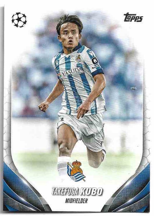 TAKEFUSA KUBO 23-24 Topps UEFA Club Competitions
