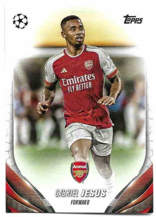 GABRIEL JESUS 23-24 Topps UEFA Club Competitions