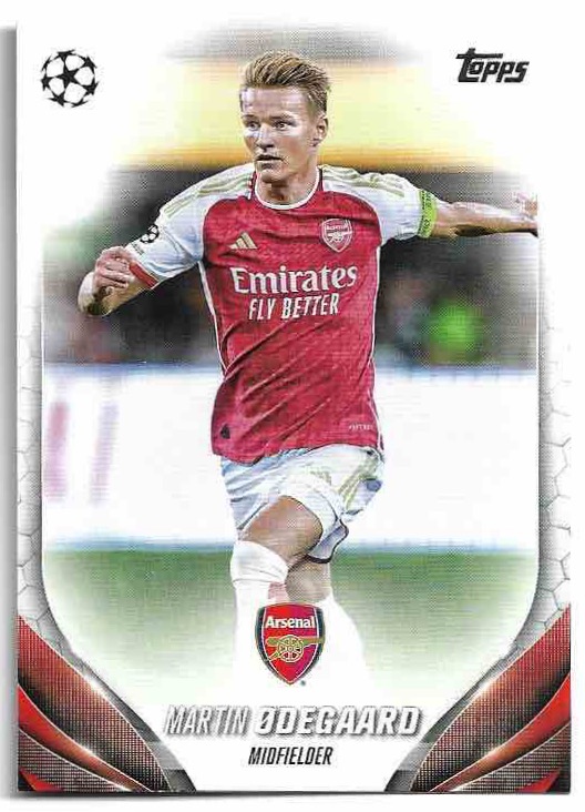 MARTIN ODEGAARD 23-24 Topps UEFA Club Competitions