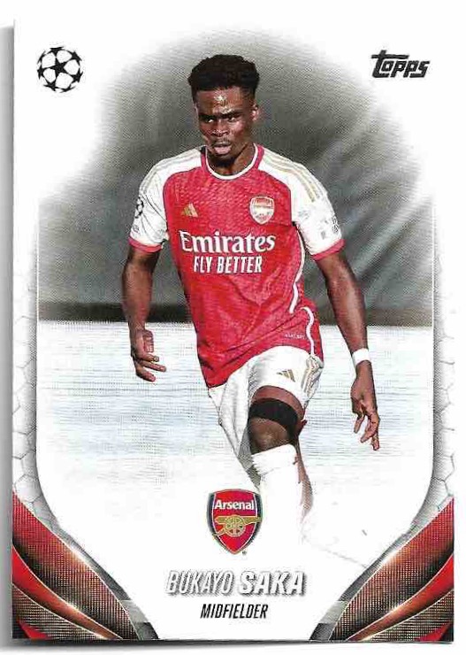 BUKAYO SAKA 23-24 Topps UEFA Club Competitions