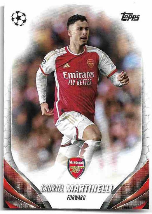GABRIEL MARTINELLI 23-24 Topps UEFA Club Competitions