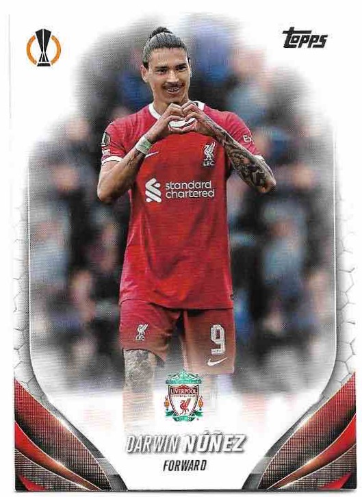 DARWIN NUNEZ 23-24 Topps UEFA Club Competitions