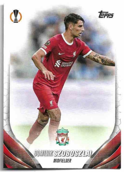 DOMINIK SZOBOSZLAI 23-24 Topps UEFA Club Competitions