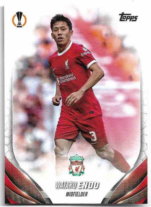 WATARU ENDO 23-24 Topps UEFA Club Competitions