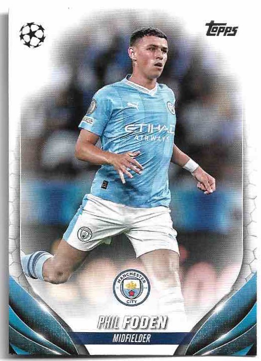 PHIL FODEN 23-24 Topps UEFA Club Competitions