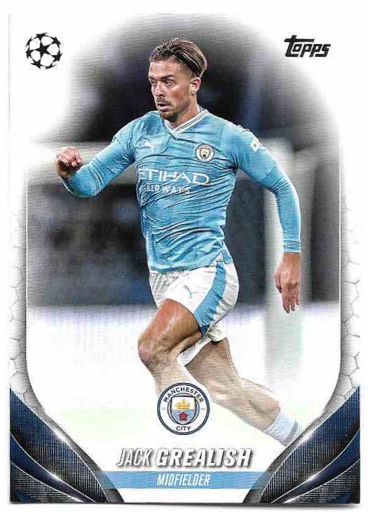 JACK GREALISH 23-24 Topps UEFA Club Competitions