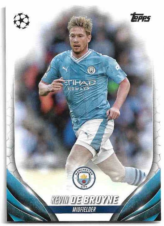 KEVIN DE BRUYNE 23-24 Topps UEFA Club Competitions