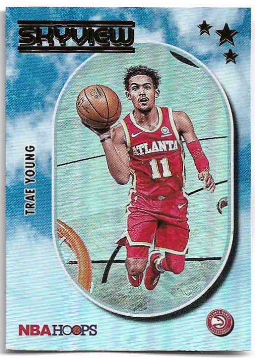 Holo Skyview TRAE YOUNG 21-22 Panini Hoops Basketball
