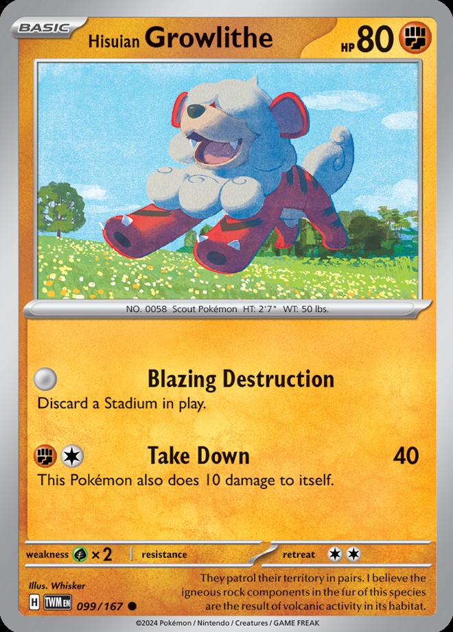 Hisuian GROWLITHE