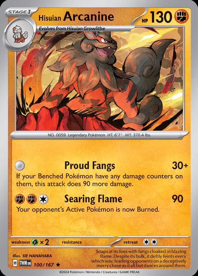 Holo - Hisuian ARCANINE
