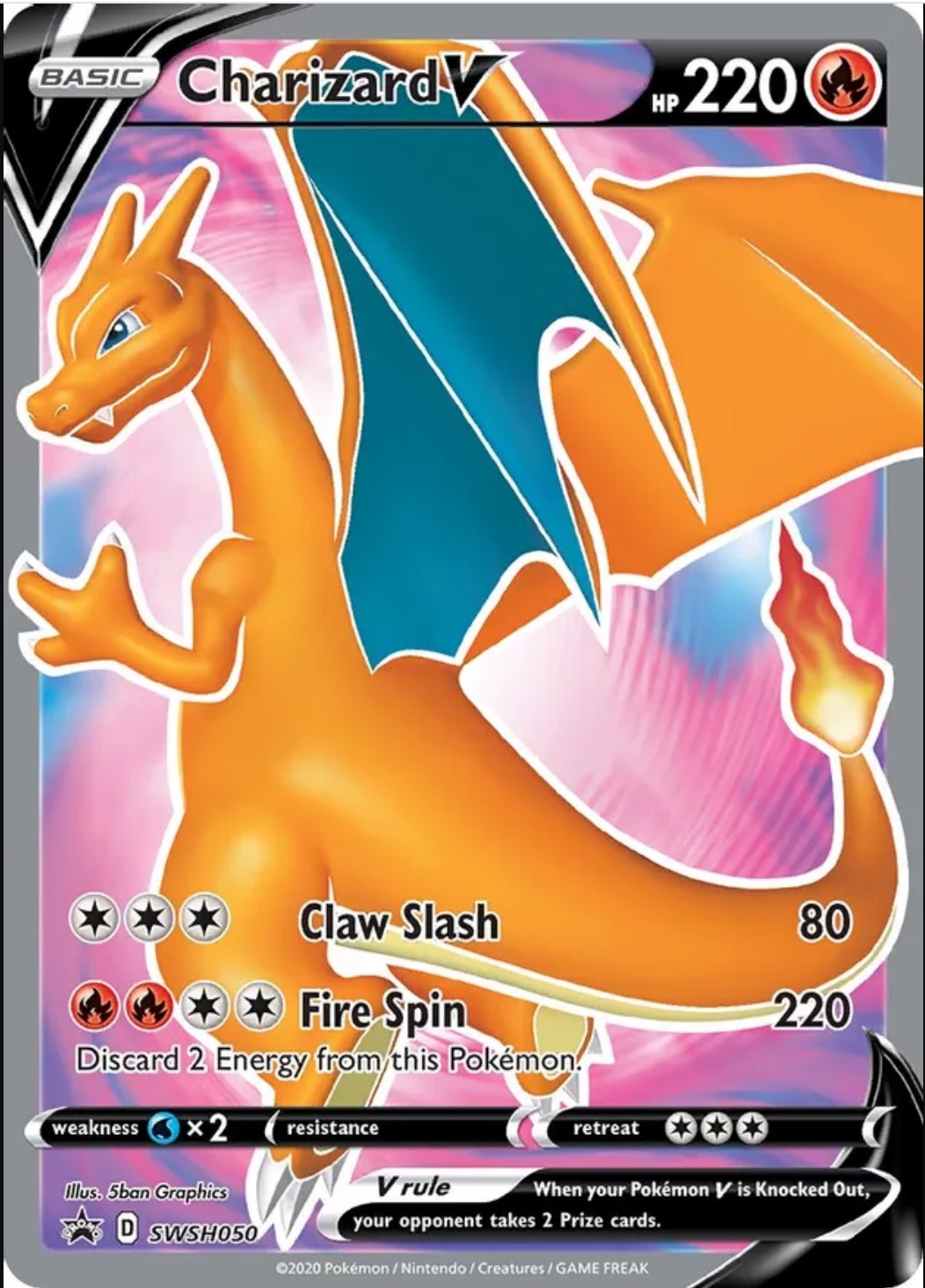 Promo - CHARIZARD V