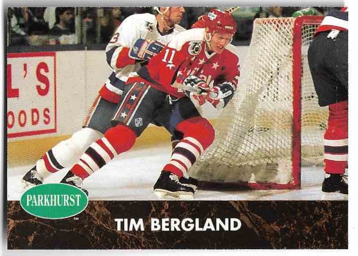 TIM BERGLAND 91-92 Parkhurst French