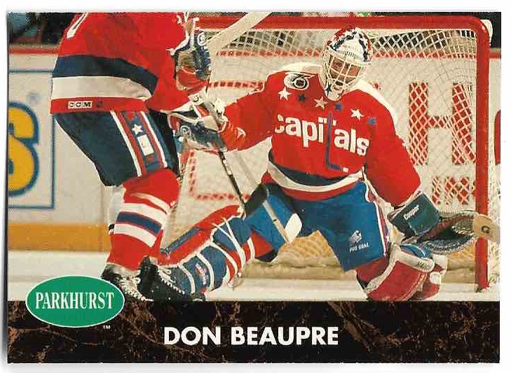 DON BEAUPRE 91-92 Parkhurst