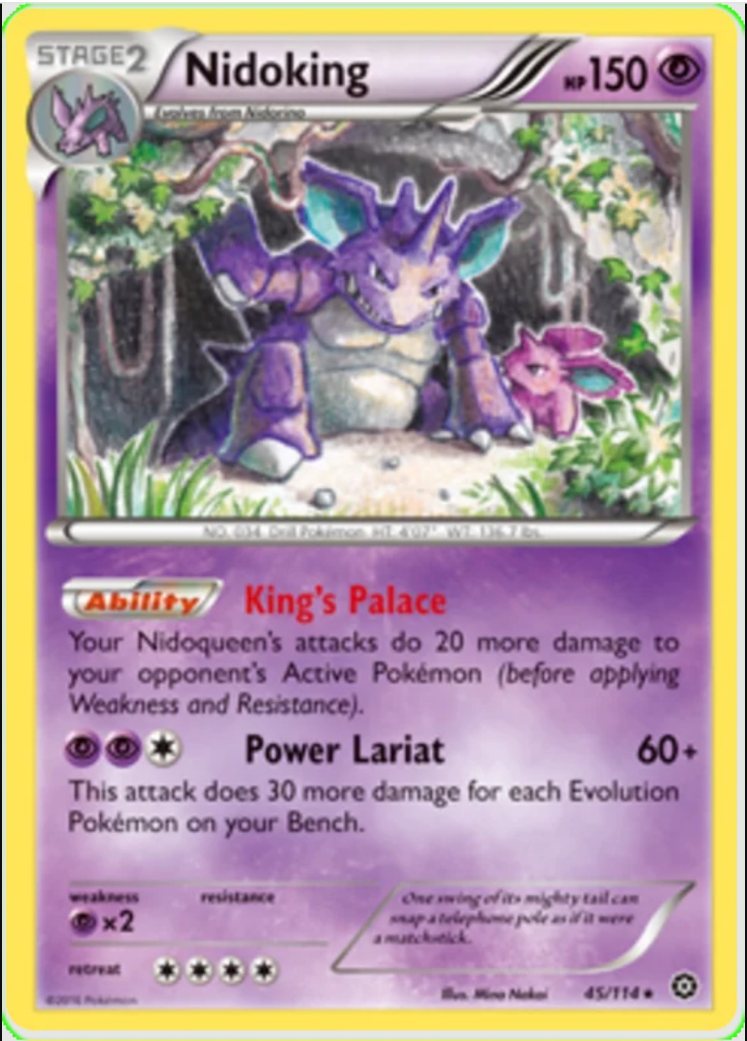 Reverse Holo - NIDOKING