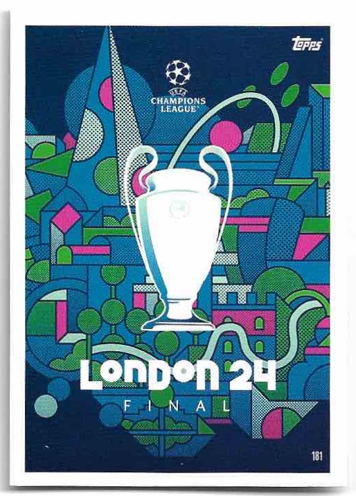 ROAD TO THE FINAL LONDON 24 23-24 Match Attax Extra UCL