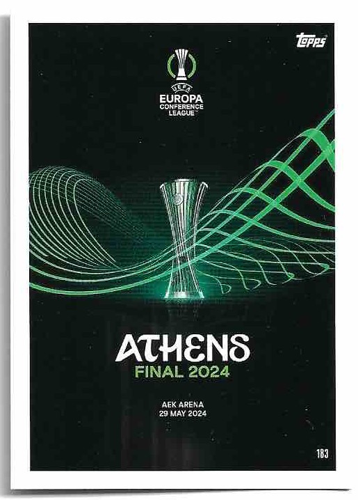 ROAD TO THE FINAL ATHENS 2024 23-24 Match Attax Extra UCL