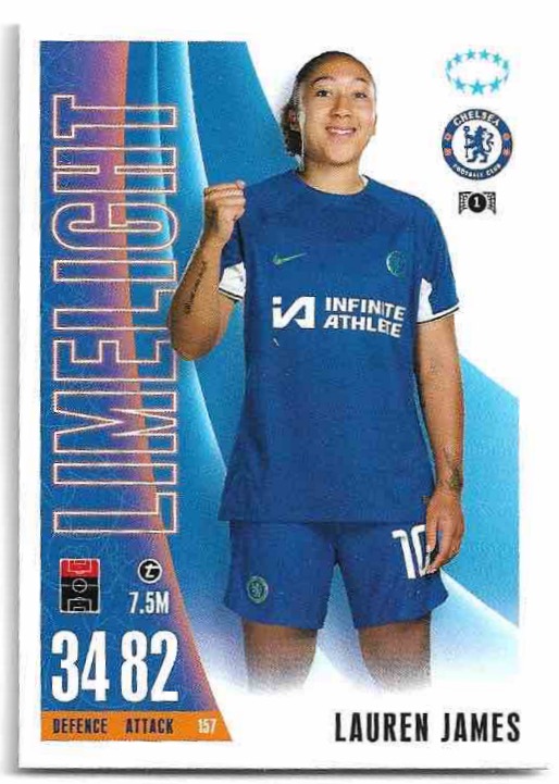 Limelight LAUREN JAMES 23-24 Match Attax Extra UCL