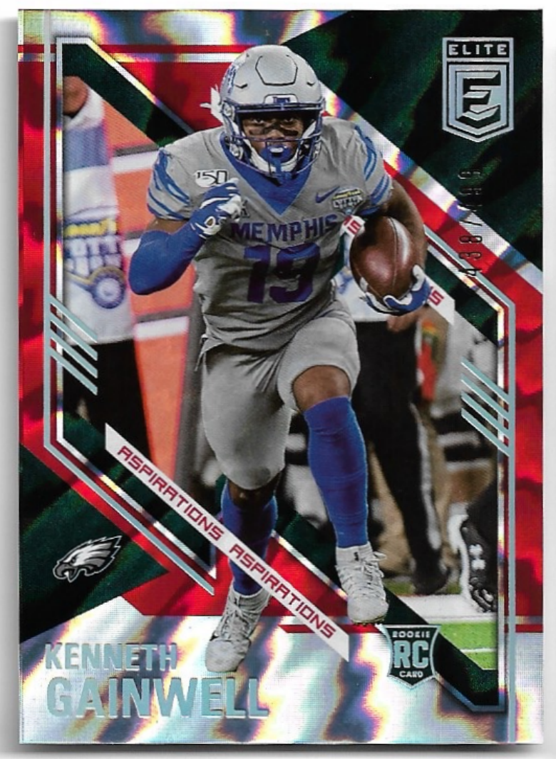 Rookie Aspirations KENNETH GAINWELL 2021 Panini Donruss Elite Football /499