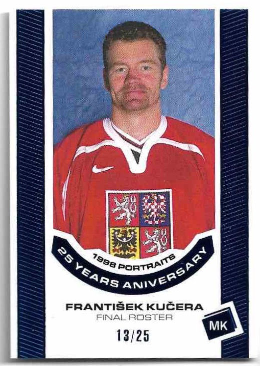 Blue 1998 Portraits FRANTIŠEK KUČERA 2023 MK Národní Tým /25