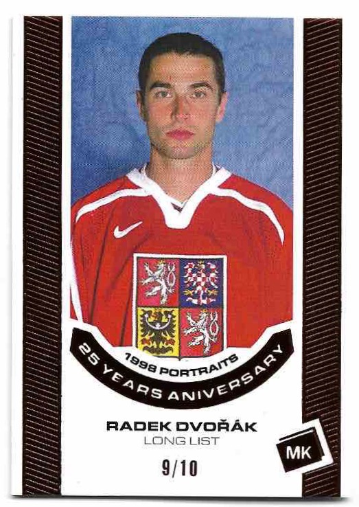 Bronze 1998 Portraits RADEK DVOŘÁK 2023 MK Národní Tým /10