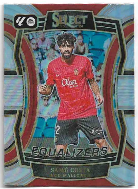 Prizm Equalizers SAMU COSTA 23-24 Panini Select LaLiga Soccer
