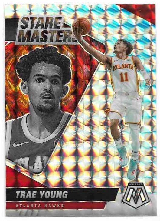 Mosaic Stare Masters TRAE YOUNG 20-21 Panini Mosaic Basketball