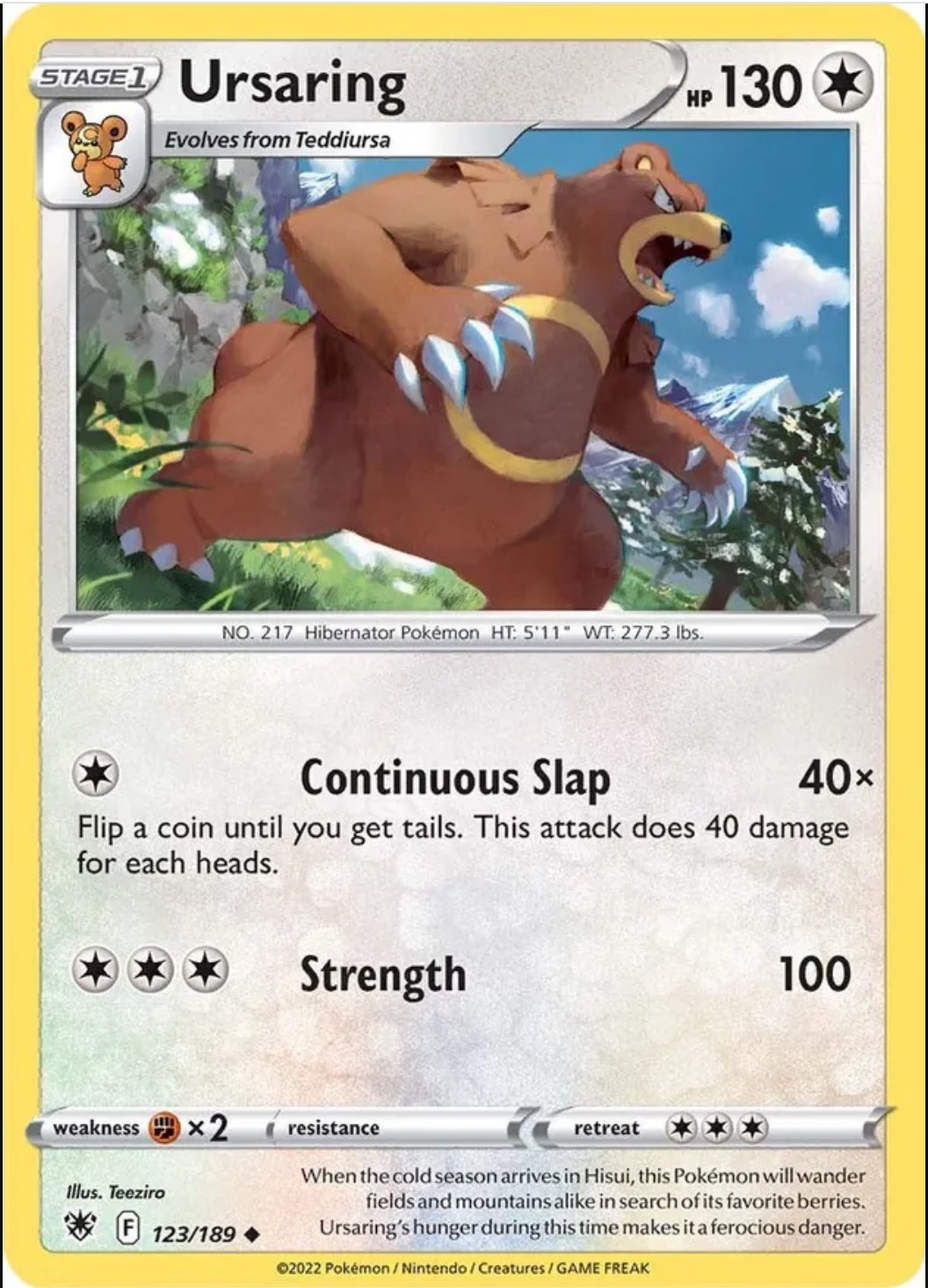 Reverse Holo - URSARING