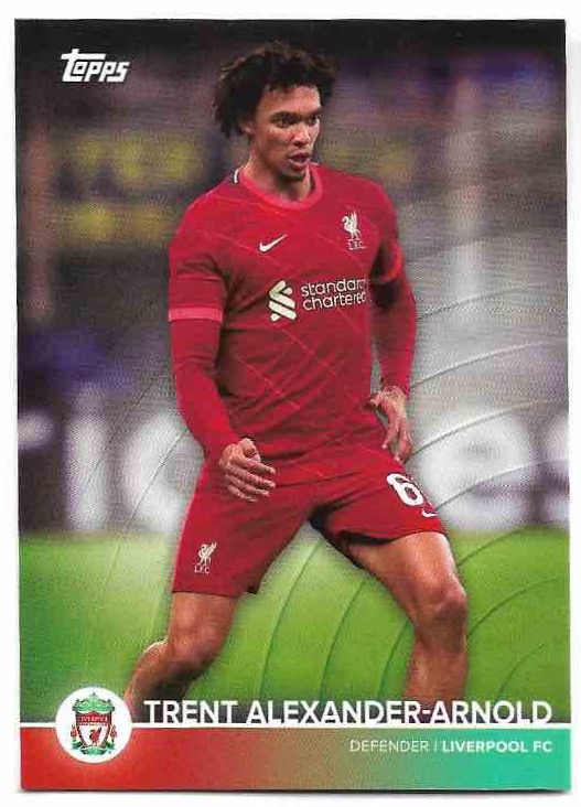 TRENT ALEXANDER-ARNOLD 21-22 Topps Liverpool Team Set