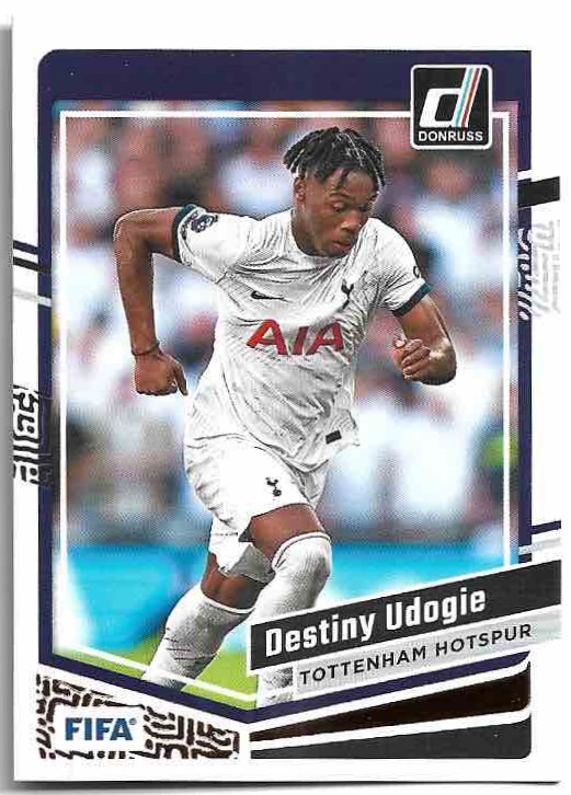 DESTINY UDOGIE 23-24 Panini Donruss Soccer