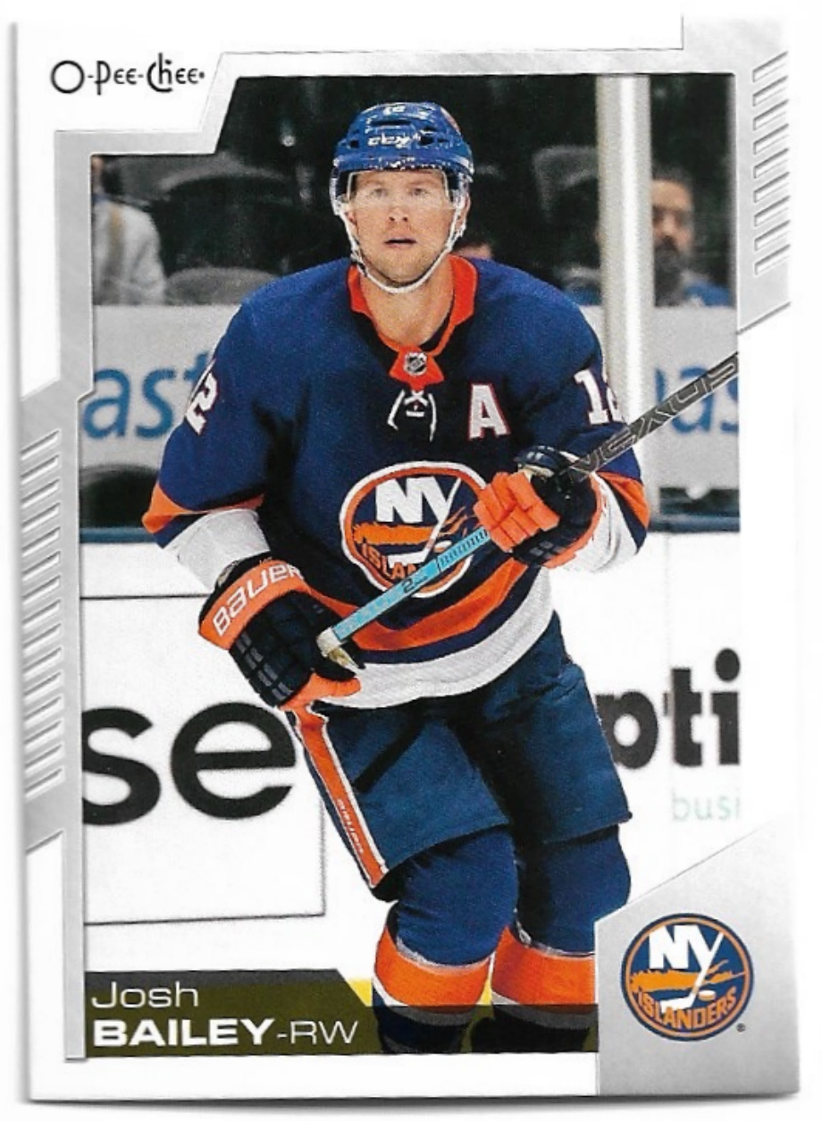 JOSH BAILEY 20-21 UD O-Pee-Chee OPC