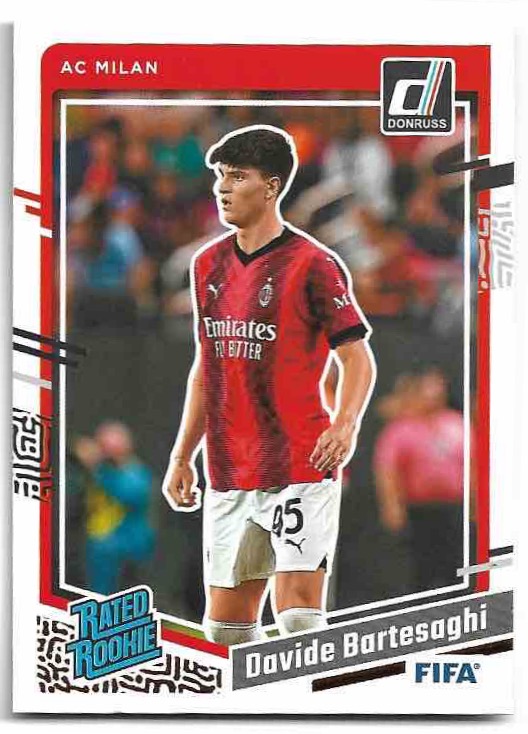 Rated Rookie DAVIDE BARTESAGHI 23-24 Panini Donruss Soccer