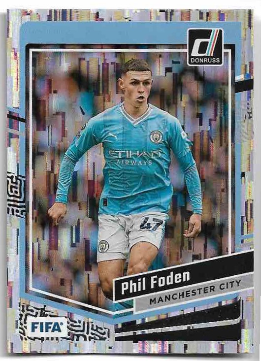 Silver PHIL FODEN 23-24 Panini Donruss Soccer