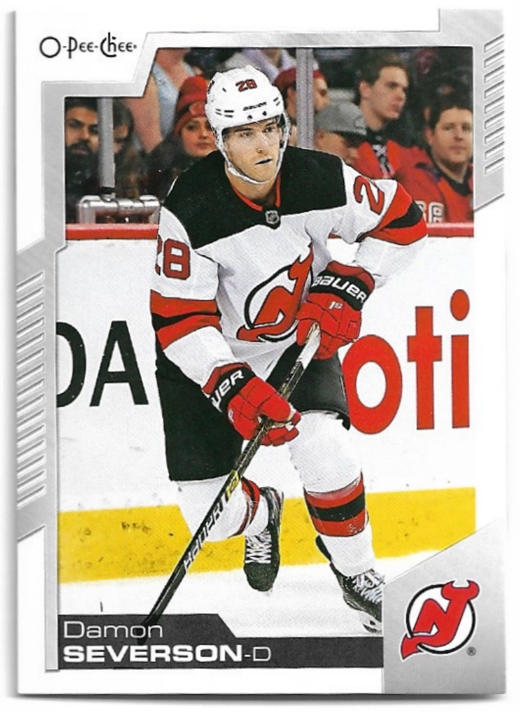 DAMON SEVERSON 20-21 UD O-Pee-Chee OPC