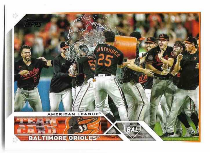 Oriole Park at Camden Yards BALTIMORE ORIOLES 2023 Topps Series 1 Baseball